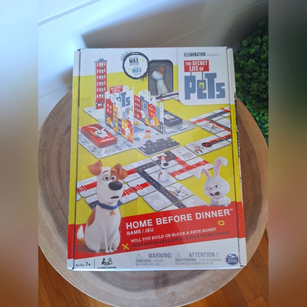 The Secret Life of Pets Home Before Dinner Game - NWOT